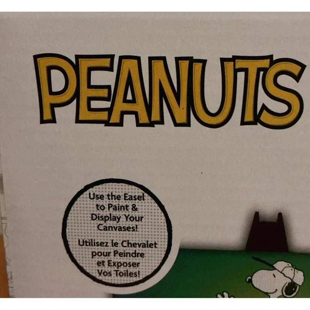 Peanuts Canvas Activity Set, 3 Canvases To Paint And Display.  New In‎ Box